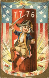 This is a Day of Memory - 'Tis Freedom's Jubilee! Postcard