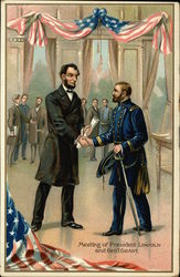 Meeting of President Lincoln and General Grant Meeting of President Lincoln and General Grant
