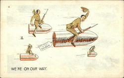 We're on Our Way to Berlin Postcard