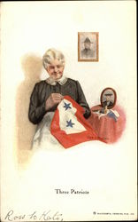 Three Patriots Postcard