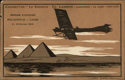 Heliopolis - Caire, Semaine D'Aviation Postcard