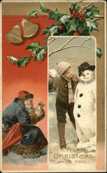 A Peaceful Christmas to You Postcard