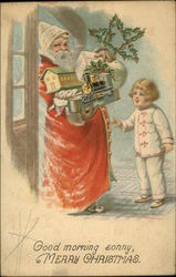 Good Morning Sonny, Merry Christmas Postcard
