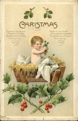Christmas, Here's to the Season of Good Will and Joy Here's to the Christmas That's Dawning Postcard