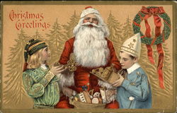 Christmas Greetings Postcard