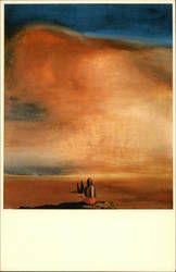 Sugar Sphinx, 1933, The Salvador Dali Museum, Beachwood (Cleveland) Ohio Postcard