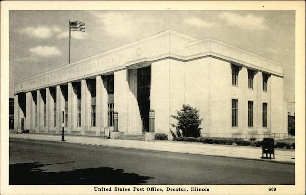 United States Post Office Decatur Illinois