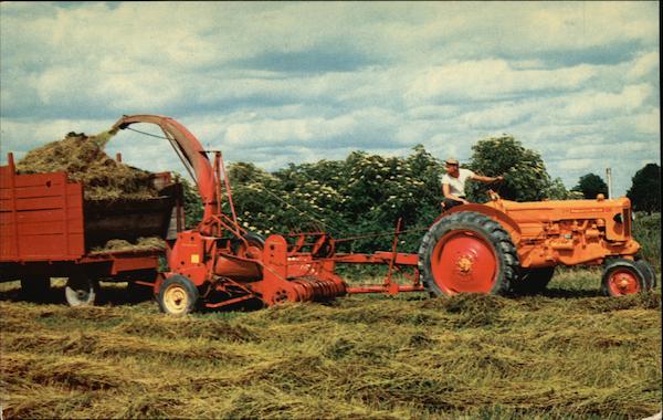 Haying Time in Michigan Farming