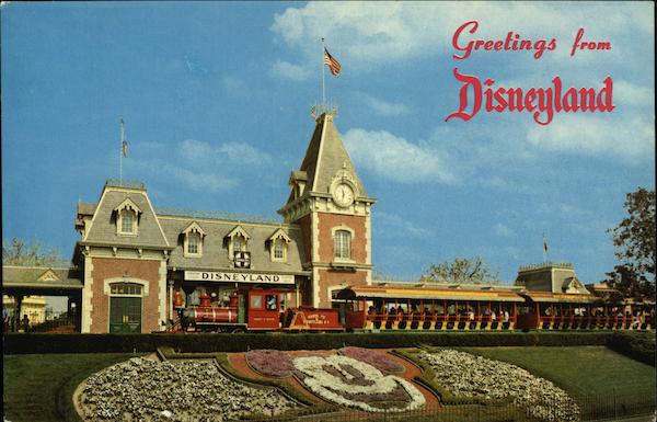 Greetings From Disneyland Anaheim California