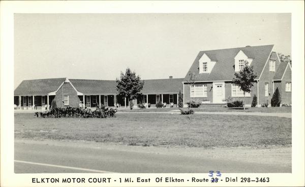 Elkton Motor Court, 1 mi. East of Elkton, Route 33 Virginia