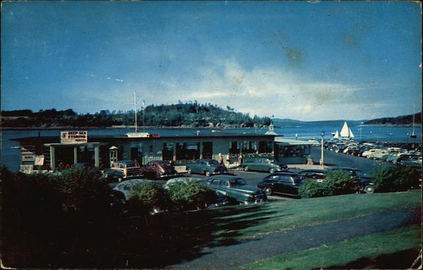 Frenchmans Bay Boating Co. and Municipal Pier Bar Harbor Maine