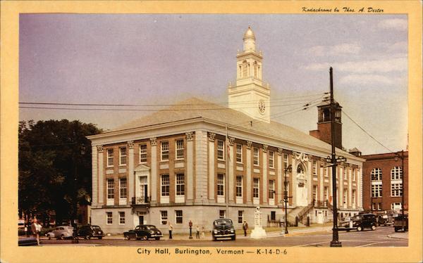 City Hall Burlington Vermont