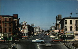 Lower Wyndham Street, Looking Towards St. George's Square Postcard