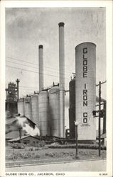 Globe Iron Co Jackson, OH Postcard Postcard