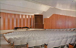 Wayne State University - Auditorium Postcard