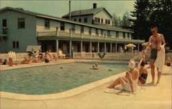 Au Sable Ranch and Ski Resort Gaylord, MI Postcard Postcard