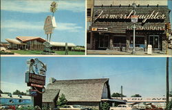 Farmers Daughter Restaurants Evansville, IN Postcard Postcard