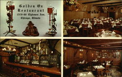 Golden Ox Restaurant Chicago, IL Postcard 