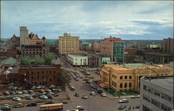 Skyline Looking South from the new City Hall Terrace Postcard