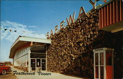 Featherock Veneer Postcard