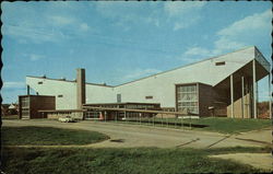 The New Bangor Municipal Auditorium Maine Postcard Postcard