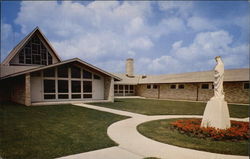 American Martyrs Retreat House Cedar Falls, IA Postcard Postcard