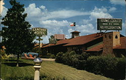 Century Motel Fort Worth, TX Postcard Postcard