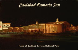 Carlsbad Ramada Inn Postcard