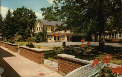 Allen's Motel Postcard