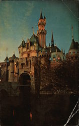 Sleeping Beauty Castle Postcard