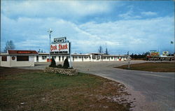 The Nor-Mad Motel Manistique, MI Postcard Postcard