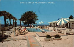 White Sands Apartment Motel Postcard