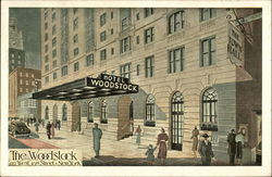 Hotel Woodstock Postcard