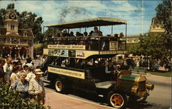 Disneyland Omnibus Postcard