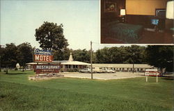 Chesapeake Motel & Restaurant Grasonville, MD Postcard Postcard