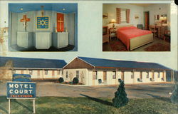 Warrington Motel and Diner-Restaurant Postcard