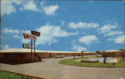 The Dunes Motel Corpus Christi, TX Postcard Postcard