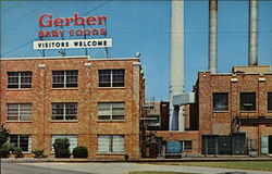 Gerber Baby Food Products Plant Postcard