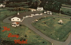 The Buoy Motel Falmouth, ME Postcard Postcard