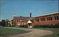 Middleboro High School Postcard