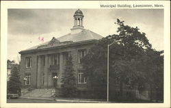 Municipal Building Leominster, MA Postcard Postcard