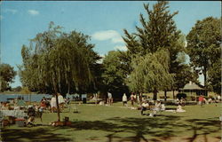 The Commons, Salem Willows Postcard