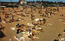 Sand, Sun and Surf at Craigville Beach Postcard