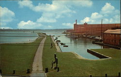 Derby Wharf Salem, MA Postcard Postcard