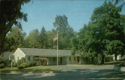 Happy Hollow Motel Plymouth, MA Postcard Postcard