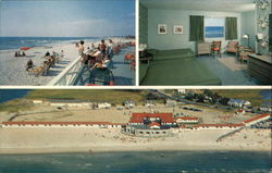 The Famous Sea Crest Hotel North Falmouth, MA Postcard Postcard