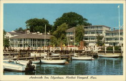 Harborside Inn Edgartown, MA Postcard Postcard