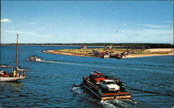 Chappaquiddick Ferry Postcard