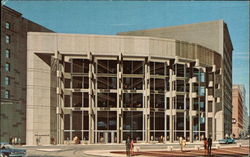 The New Addition to the Main Office of The Boston Five Cents Savings Bank at School and Washington Postcard