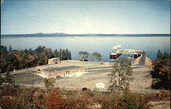 Bar Harbor Terminal of the Ferry "Bluenose" Maine Postcard Postcard